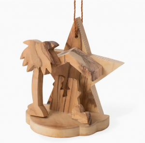 Star and Stable Ornament