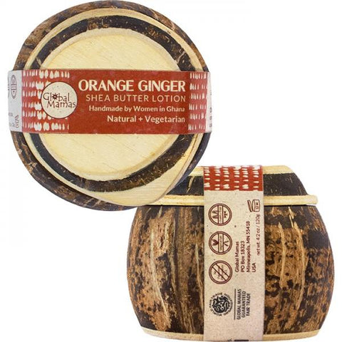 Shea Butter Lotion: Orange Ginger