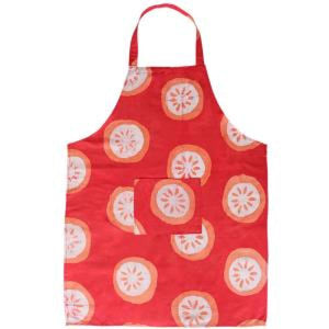 Apron Reversible Citrus Papaya