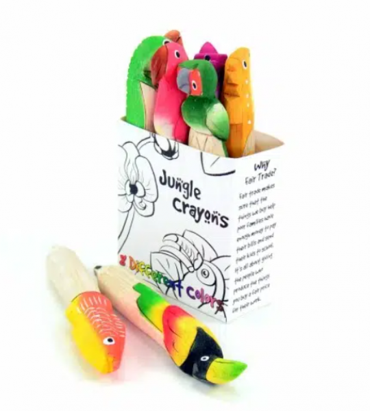 Balsa Jungle Crayons