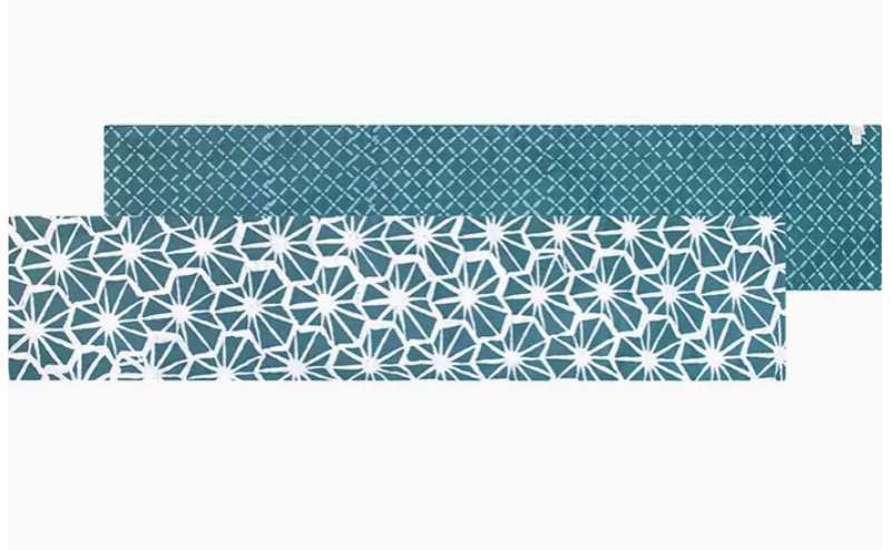 Table Runner - Long Tiles Teal