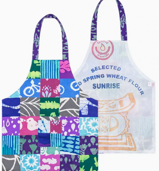 Apron Kids Reversible Patchwork