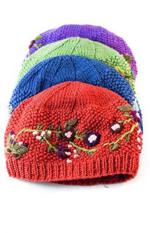 Cotton Embroidered Hat