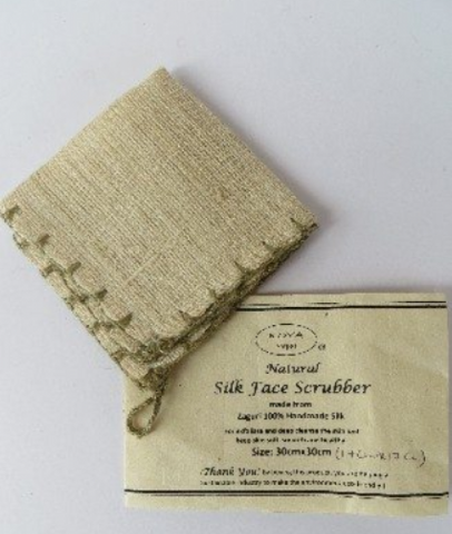 Silk Fiber Washcloth