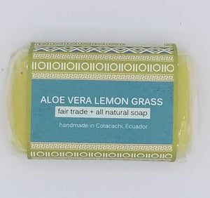 Lemon Grass Aloe Vera Soap
