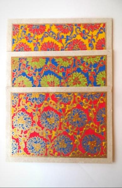 Tibetan Flower Card - set of 6