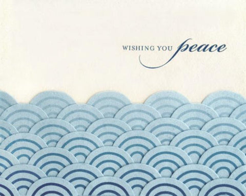 Peaceful Waves Card