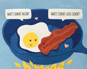 Shakin Bacon Card
