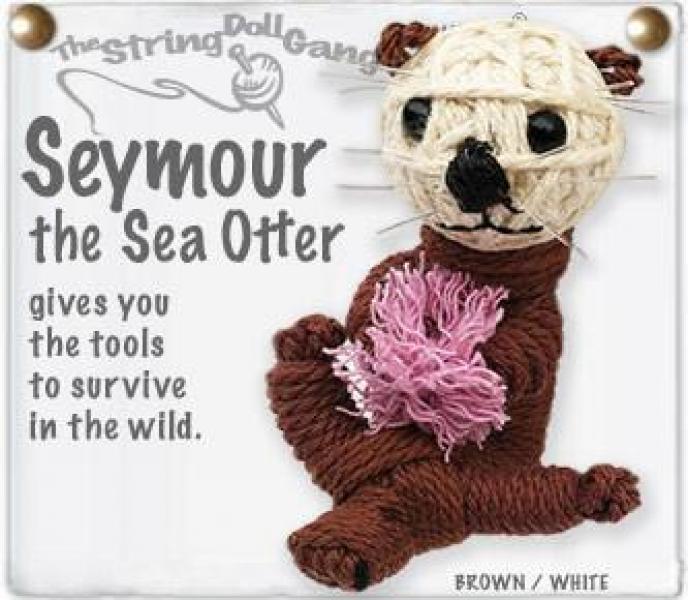 Seymour the Sea Otter String Doll