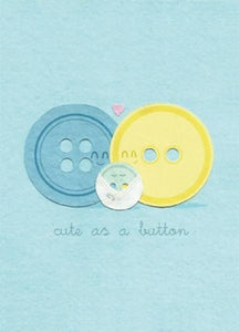 Cute as a Button Card
