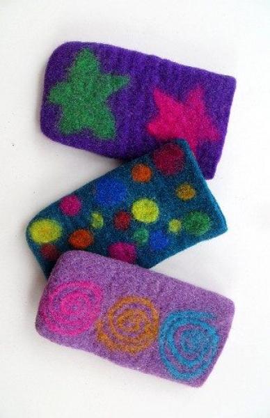 Felted Eyeglass Cover - Large
