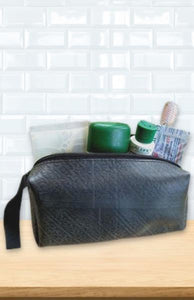 Recycled Tire Rubber Toiletry Bag