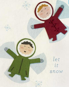 Snow Angels Card