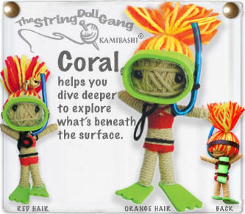 Coral String Doll
