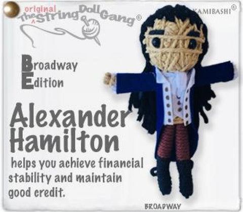 Alexander Hamilton String Doll