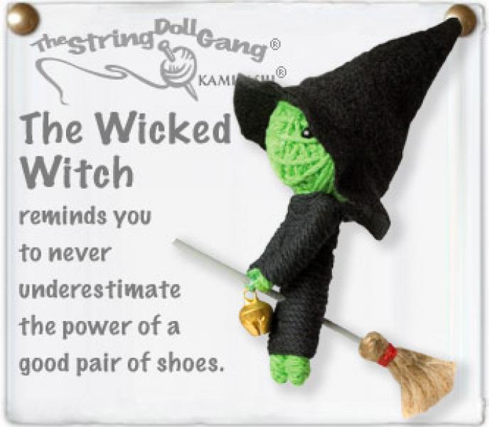 Wicked Witch String Doll