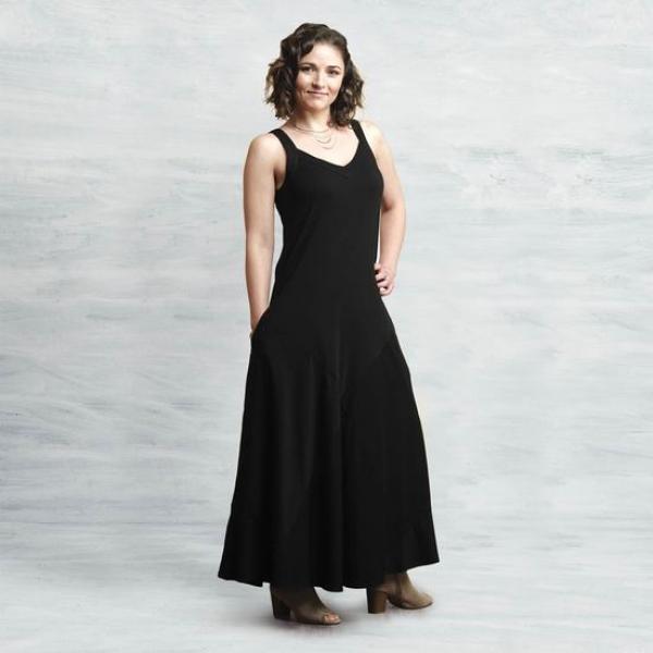 Organic Cotton Two-Way Maxi Dress