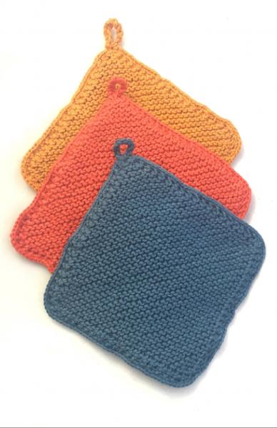 Double Layer Knit Dish Cloth