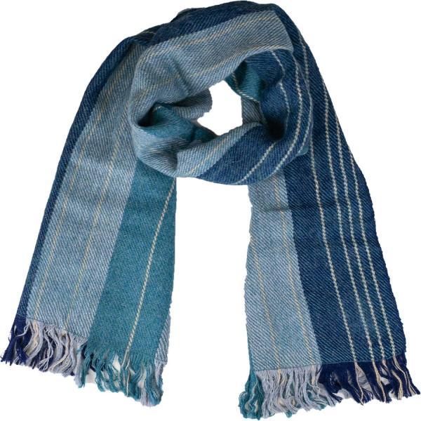 ALPACA SCALF 　markaware Wholesale Alpaca 100% Baby Melange Salt and Pepper Scarf Two