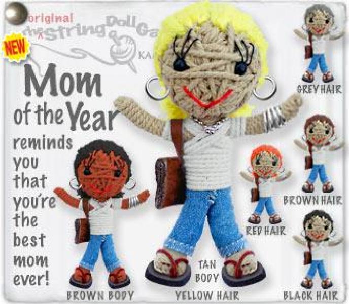 Mom of the Year String Doll