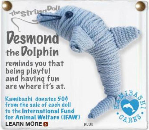 Desmond the Dolphin String Doll
