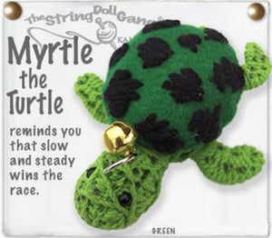 Myrtle the Turtle String Doll