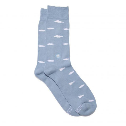 Socks That Support Mental Health Clouds