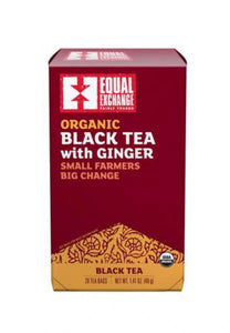 Organic Black Tea With Ginger