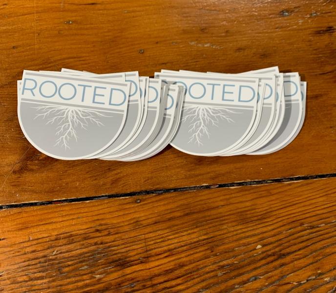 ROOTED sticker