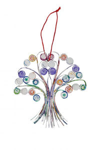 Recycled Paper Tree Ornament