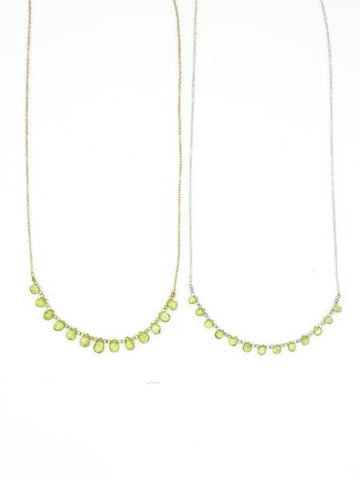 Clover Patch Peridot Necklace