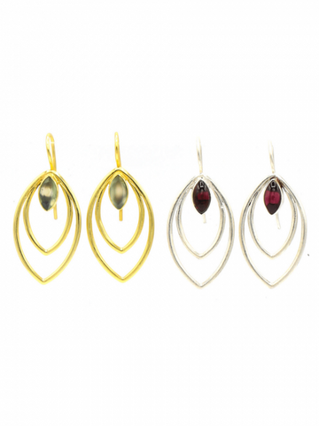 Leaf Drop Earrings
