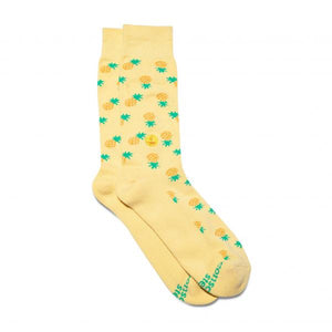 Socks That Provide Meals - pineapple