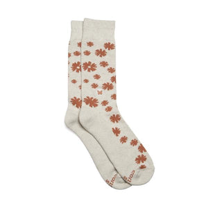 Socks That Stop Violence Against Women Flower
