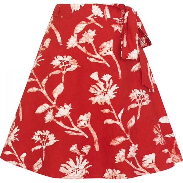 Wrap Skirt - Poppy Wildflower