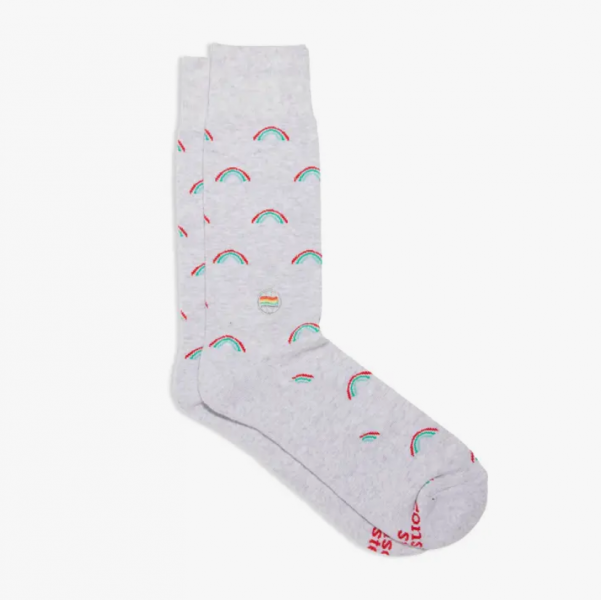 Socks That Save LGBTQ Lives - radiant rainbows