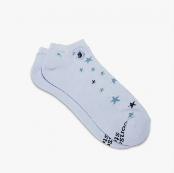 Socks That Give Books - star ankle