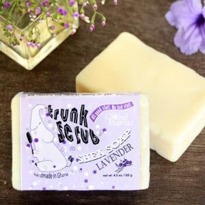 Trunk Scrub Shea Soap Lavender