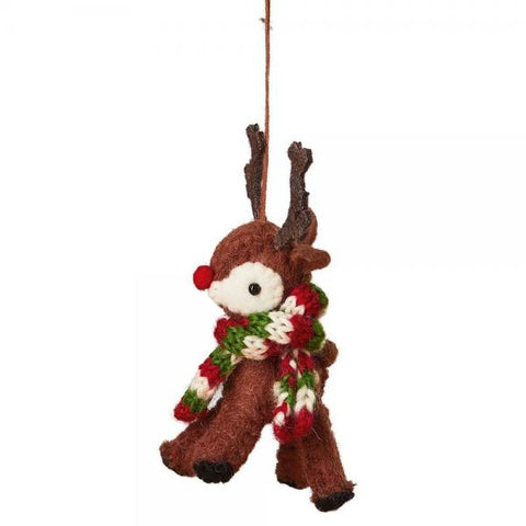 Red-Nose Reindeer Ornament